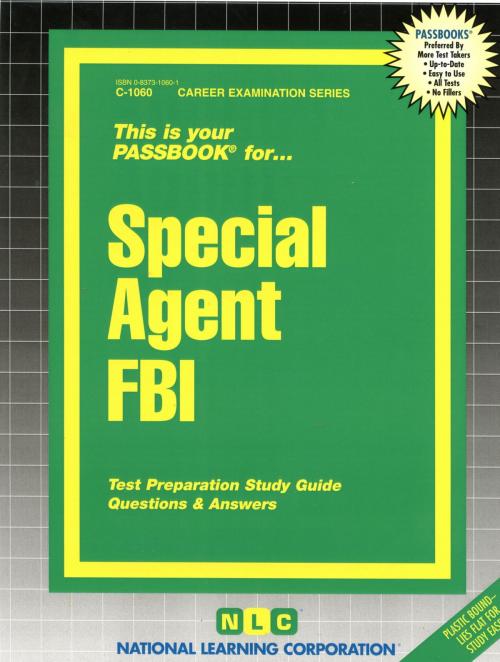 Cover of the book Special Agent FBI by National Learning Corporation, National Learning Corporation