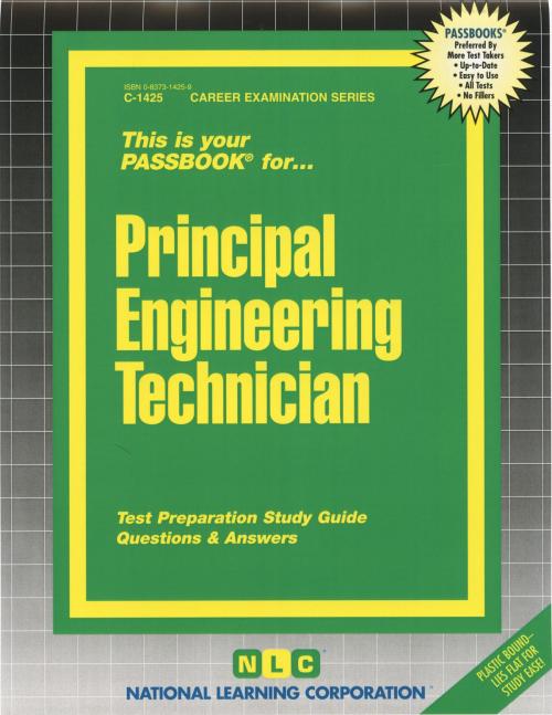 Cover of the book Principal Engineering Technician by National Learning Corporation, National Learning Corporation