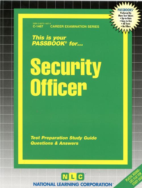 Cover of the book Security Officer by National Learning Corporation, National Learning Corporation