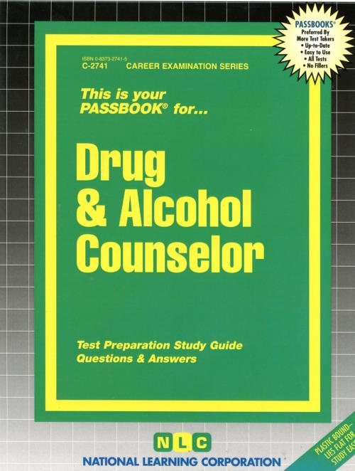 Cover of the book Drug & Alcohol Counselor by National Learning Corporation, National Learning Corporation