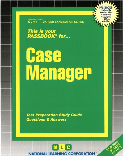 Cover of the book Case Manager by National Learning Corporation, National Learning Corporation