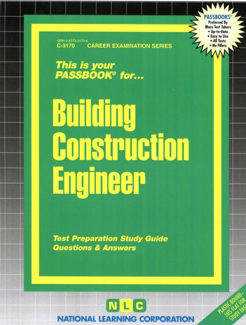 Cover of the book Building Construction Engineer by National Learning Corporation, National Learning Corporation
