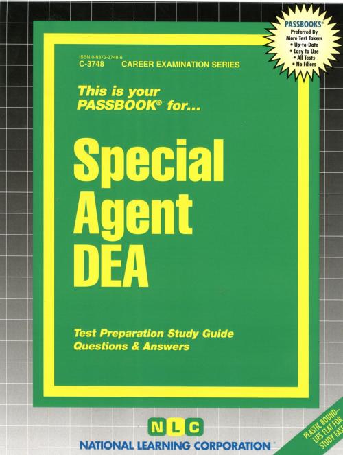 Cover of the book Special Agent DEA by National Learning Corporation, National Learning Corporation