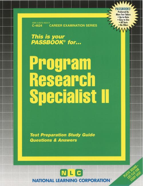 Cover of the book Program Research Specialist II by National Learning Corporation, National Learning Corporation