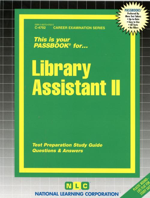 Cover of the book Library Assistant II by National Learning Corporation, National Learning Corporation