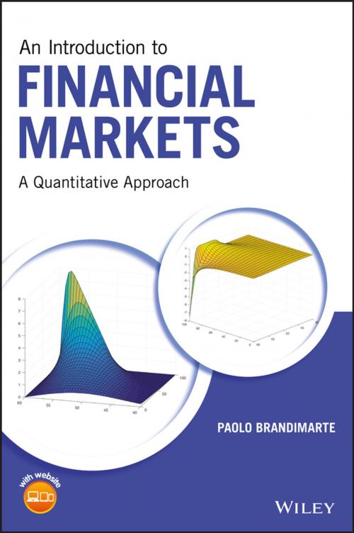 Cover of the book An Introduction to Financial Markets by Paolo Brandimarte, Wiley