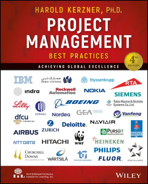 Cover of the book Project Management Best Practices: Achieving Global Excellence by Harold Kerzner, Wiley