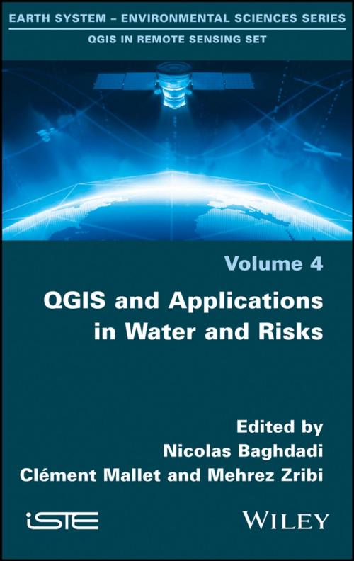 Cover of the book QGIS and Applications in Water and Risks by , Wiley
