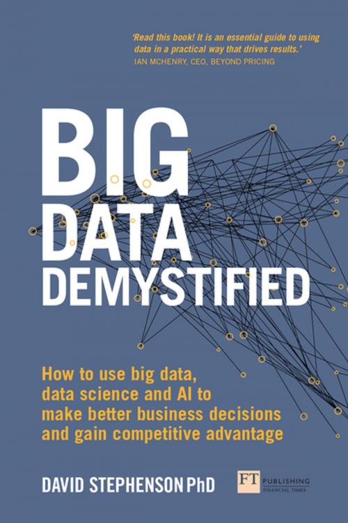 Cover of the book Big Data Demystified by David Stephenson Ph.D., Pearson Education Limited