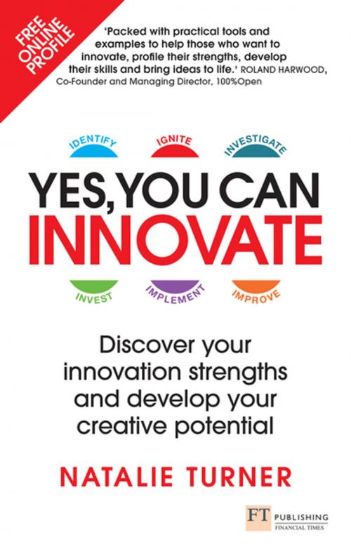 Cover of the book Yes, You Can Innovate by Natalie Turner, Pearson Education Limited