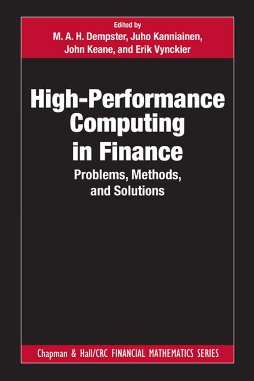 Cover of the book High-Performance Computing in Finance by , CRC Press