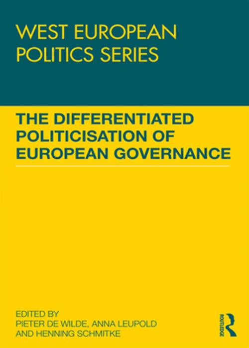 Cover of the book The Differentiated Politicisation of European Governance by , Taylor and Francis