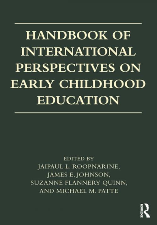Cover of the book Handbook of International Perspectives on Early Childhood Education by , Taylor and Francis