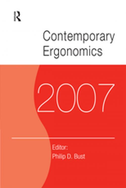 Cover of the book Contemporary Ergonomics 2007 by , CRC Press