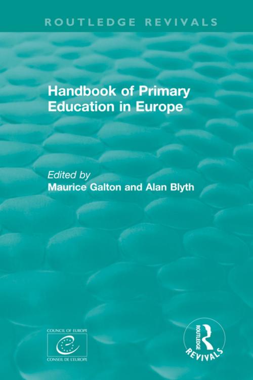 Cover of the book Handbook of Primary Education in Europe (1989) by , Taylor and Francis