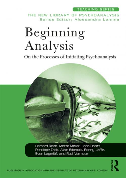 Cover of the book Beginning Analysis by Bernard Reith, Mette Møller, John Boots, Penelope Crick, Alain Gibeault, Ronny Jaffè, Rudi Vermote, Sven Lagerlöf, Taylor and Francis