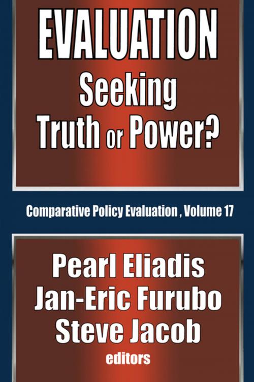 Cover of the book Evaluation by Jan-Eric Furubo, Taylor and Francis