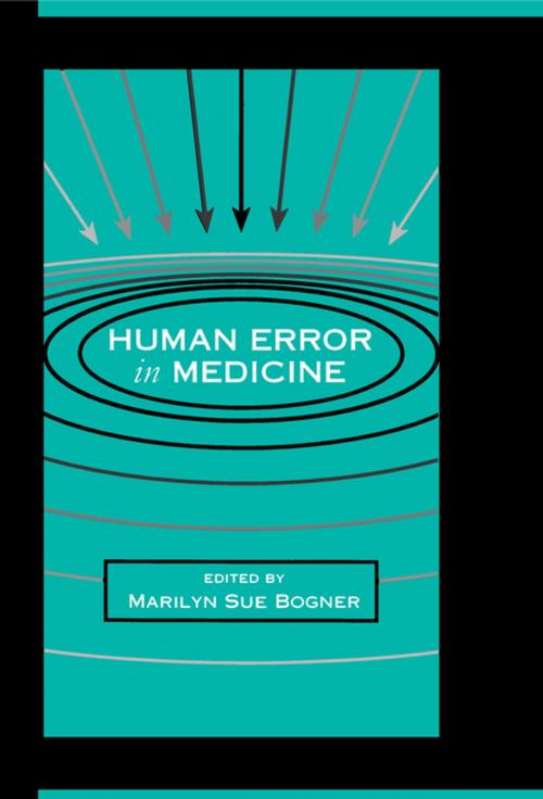 Cover of the book Human Error in Medicine by , CRC Press
