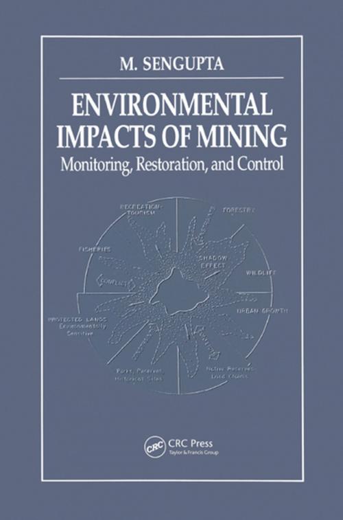 Cover of the book Environmental Impacts of Mining Monitoring, Restoration, and Control by Mritunjoy Sengupta, CRC Press