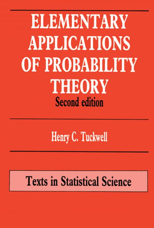 Cover of the book Elementary Applications of Probability Theory by Henry C. Tuckwell, CRC Press