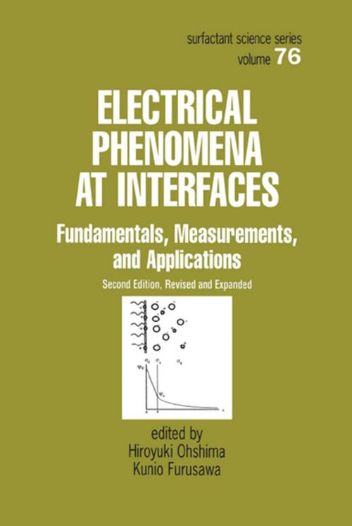 Cover of the book Electrical Phenomena at Interfaces by , CRC Press