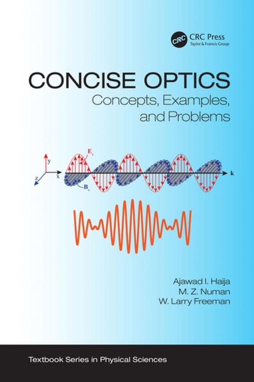 Cover of the book Concise Optics by Ajawad I. Haija, M. Z. Numan, W. Larry Freeman, CRC Press