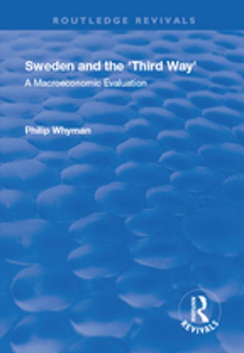 Cover of the book Sweden and the 'Third Way' by Philip Whyman, Taylor and Francis