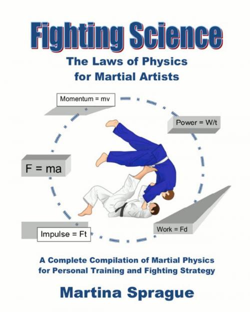 Cover of the book Fighting Science: The Laws of Physics for Martial Artists: A Complete Compilation of Martial Physics for Personal Training and Fighting Strategy by Martina Sprague, Martina Sprague