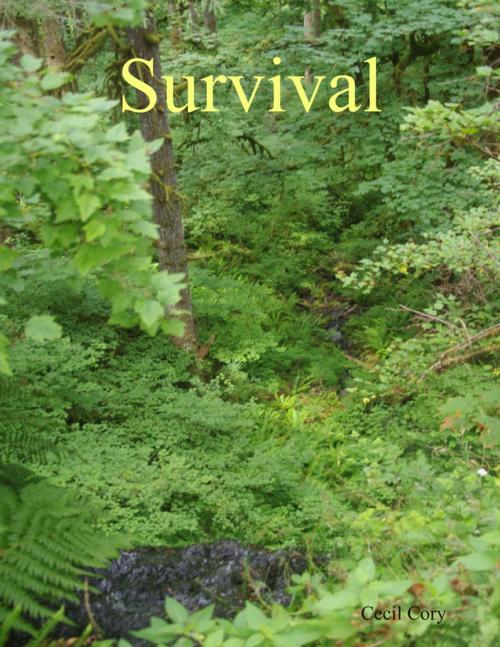 Cover of the book Survival by Cecil Cory, Lulu.com
