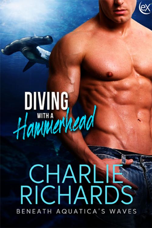 Cover of the book Diving with a Hammerhead by Charlie Richards, eXtasy Books Inc