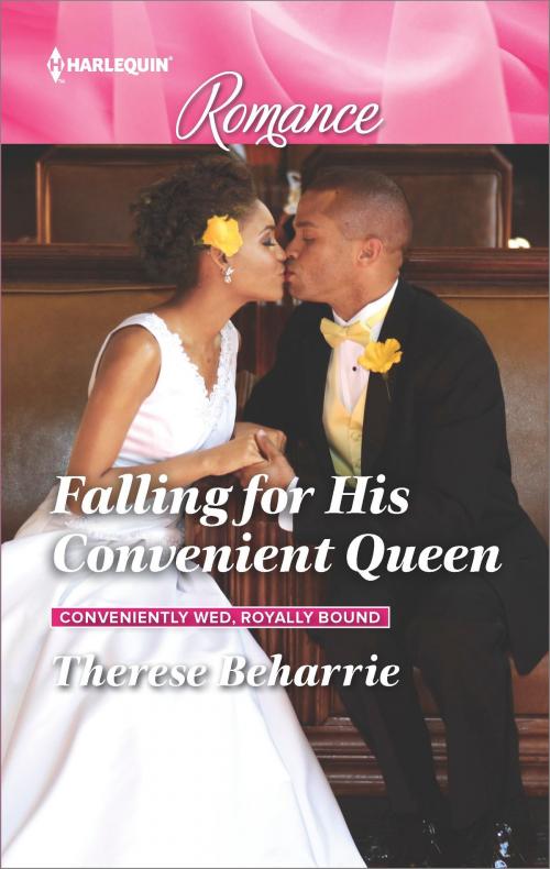 Cover of the book Falling for His Convenient Queen by Therese Beharrie, Harlequin