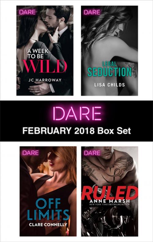 Cover of the book Harlequin Dare February 2018 Box Set by JC Harroway, Clare Connelly, Lisa Childs, Anne Marsh, Harlequin