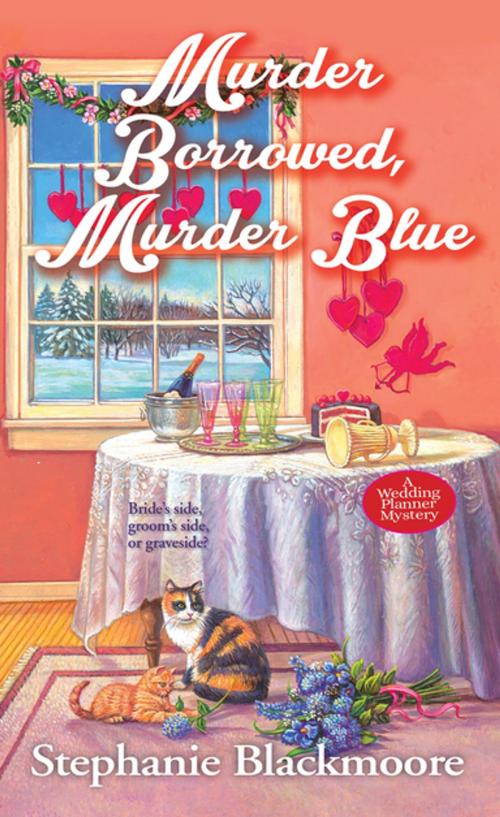 Cover of the book Murder Borrowed, Murder Blue by Stephanie Blackmoore, Kensington Books