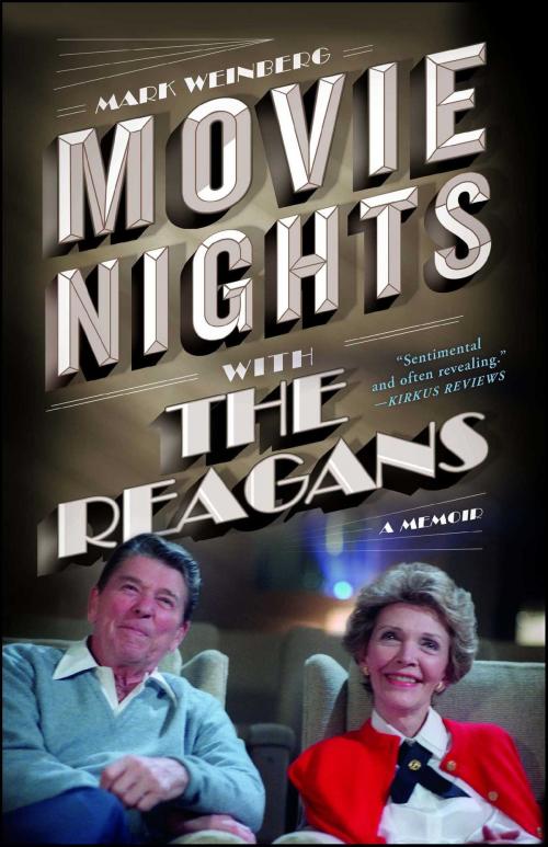 Cover of the book Movie Nights with the Reagans by Mark Weinberg, Simon & Schuster