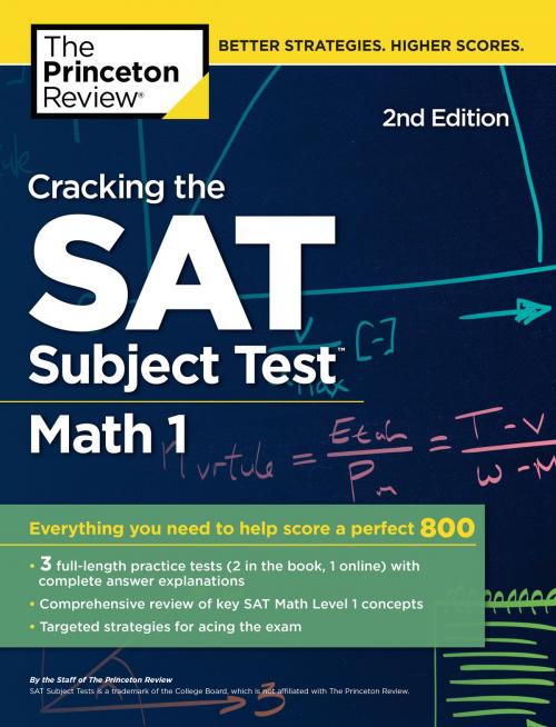 Cover of the book Cracking the SAT Subject Test in Math 1, 2nd Edition by The Princeton Review, Random House Children's Books