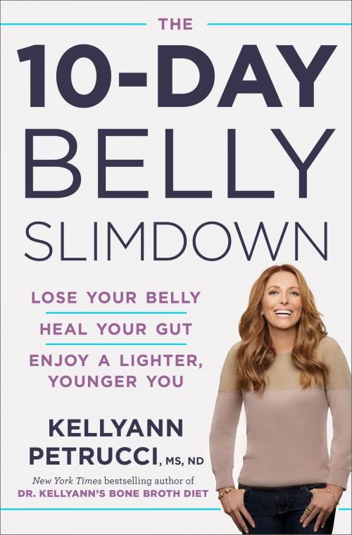 Cover of the book The 10-Day Belly Slimdown by Dr. Kellyann Petrucci, MS, ND, Potter/Ten Speed/Harmony/Rodale