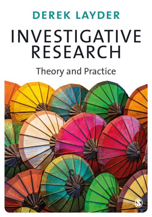 Cover of the book Investigative Research by Professor Derek Layder, SAGE Publications