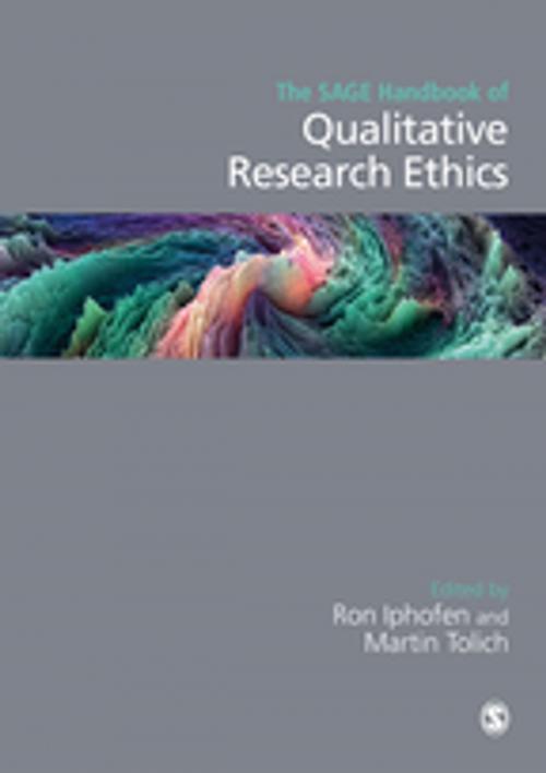 Cover of the book The SAGE Handbook of Qualitative Research Ethics by , SAGE Publications