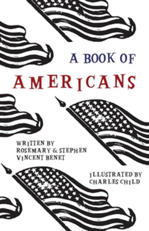 Cover of the book A Book of Americans - Illustrated by Charles Child by Stephen Vincent Benét, Read Books Ltd.