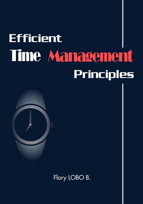 Cover of the book Efficient Time Management Principles by Flory LOBO B., Efficient World Press