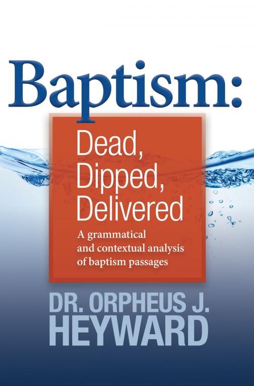 Cover of the book Baptism by Orpheus J. Heyward, BookBaby