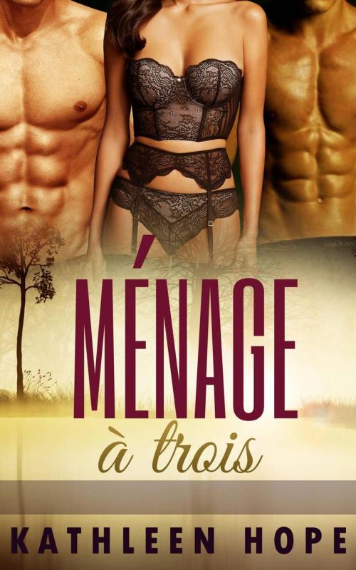 Cover of the book Ménage à trois by Kathleen Hope, Michael van der Voort