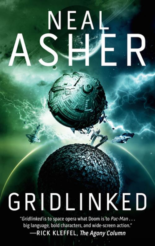 Cover of the book Gridlinked by Neal Asher, Night Shade Books