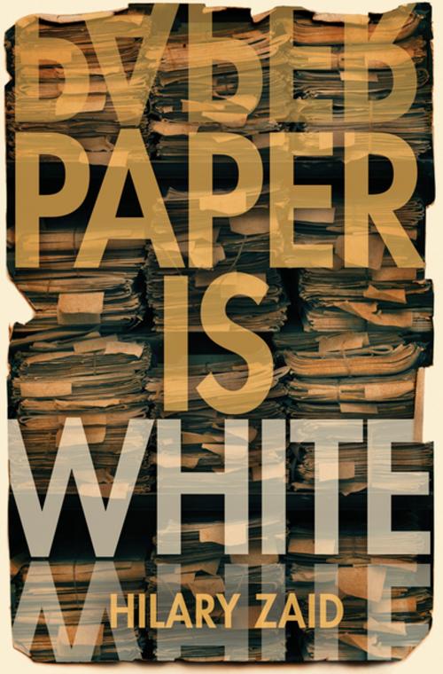 Cover of the book Paper is White by Hilary Zaid, Bywater Books