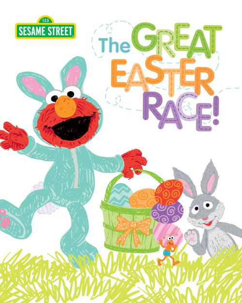 Cover of the book The Great Easter Race! by Craig Manning, SESAME WORKSHOP