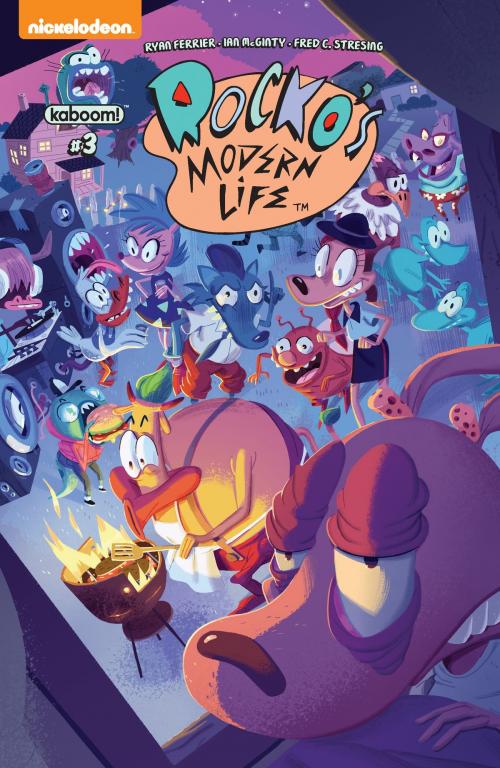 Cover of the book Rocko's Modern Life #3 by Ryan Ferrier, Fred Stresing, KaBOOM!