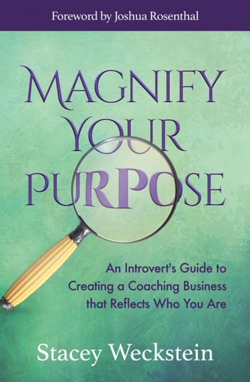 Cover of the book Magnify Your Purpose by Stacey Weckstein, Morgan James Publishing