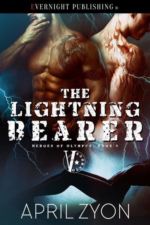 Cover of the book The Lightning Bearer by April Zyon, Evernight Publishing