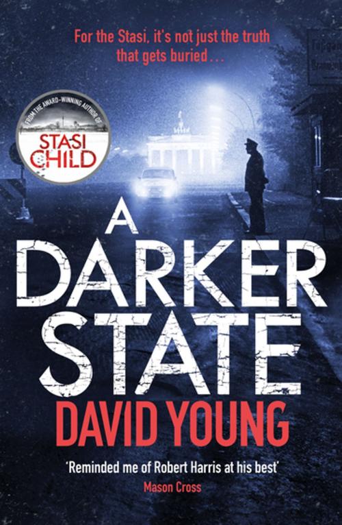 Cover of the book A Darker State by David Young, Bonnier Publishing Fiction