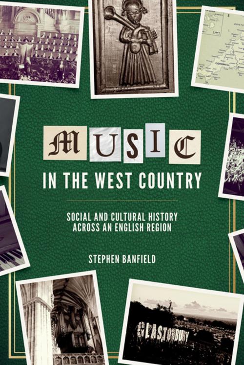Cover of the book Music in the West Country by Stephen Banfield, Boydell & Brewer